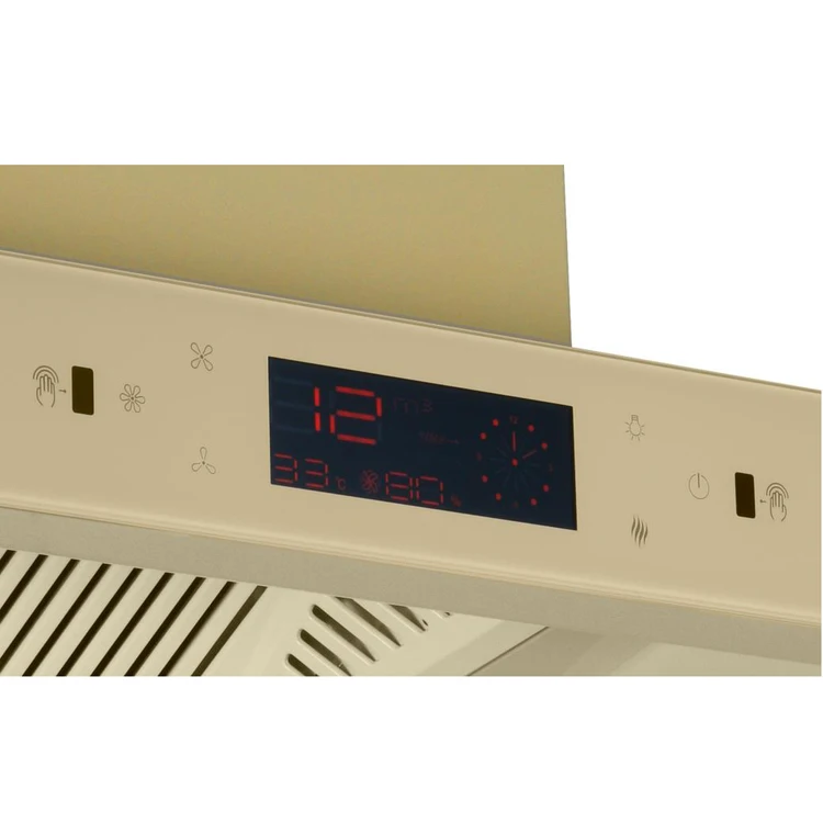 Последняя модель крытых кухонных вытяжных колпачков с перегородкой и фильтром