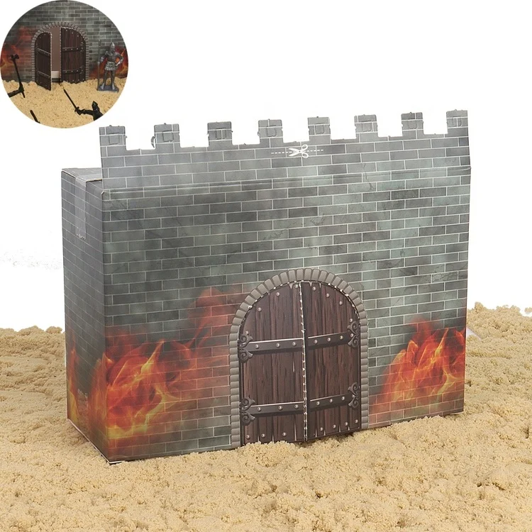 55pcs assembly castle toy Roman soldiers toy play set war games for kids