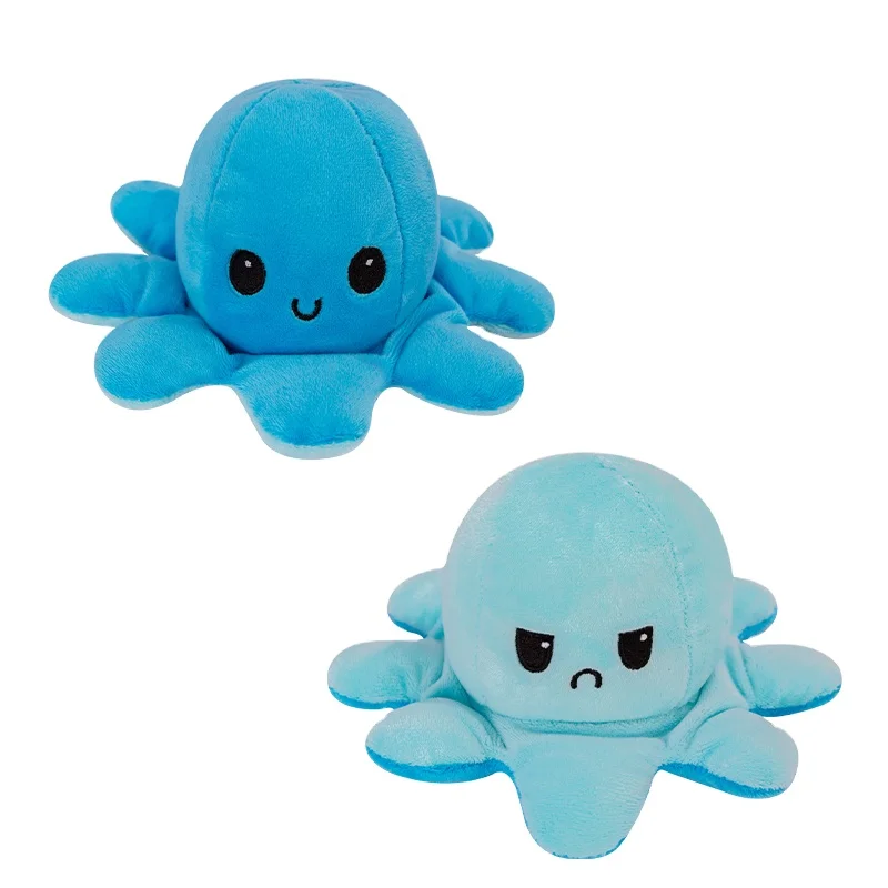 Reversible Plush Fashion Soft Kids Stuff Toy Filp The Octopus