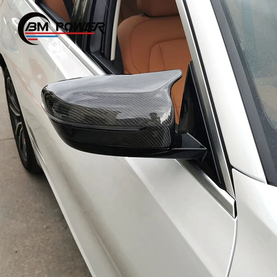  Новинка 3 S 325i сменный Тип углеродного волокна зеркальная крышка для серии G20 G28 2019 боковая
