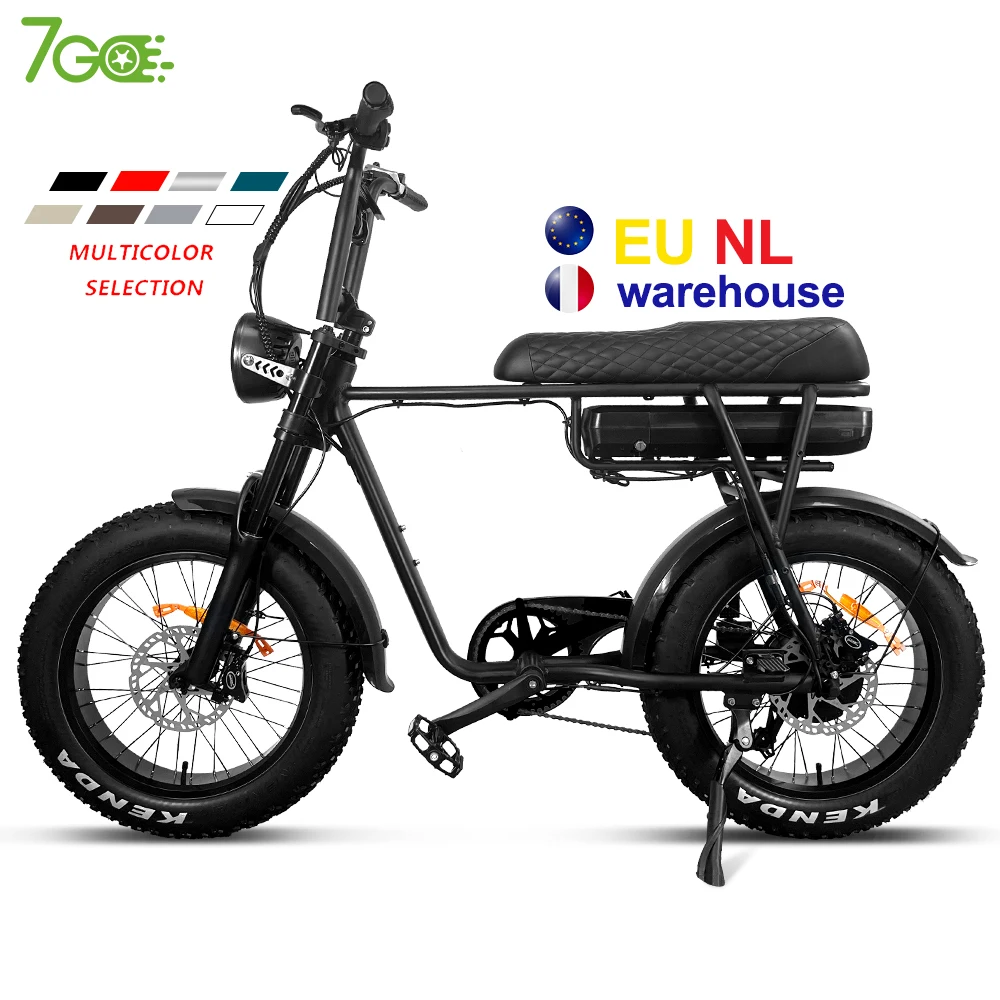 7Go EB4 EB2 NEW electric bicycle 20Inch fat tire Chinese Long Range Fat Tire 2 wheel electric bike