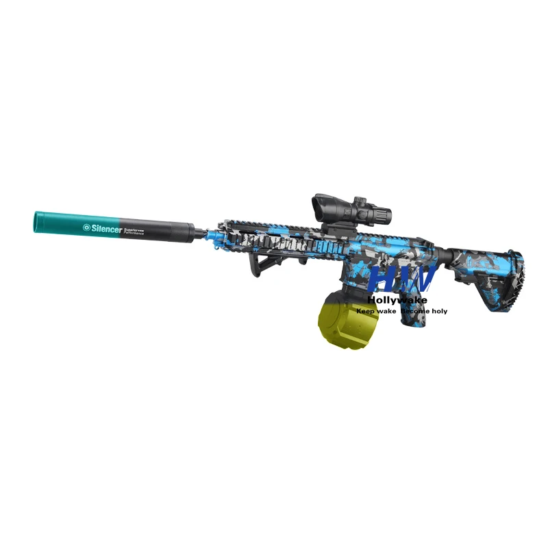 M4A1 Gel Ball Toy Gun Manual & Automatic Splatter Ball Blasters for boys and adults shooting game