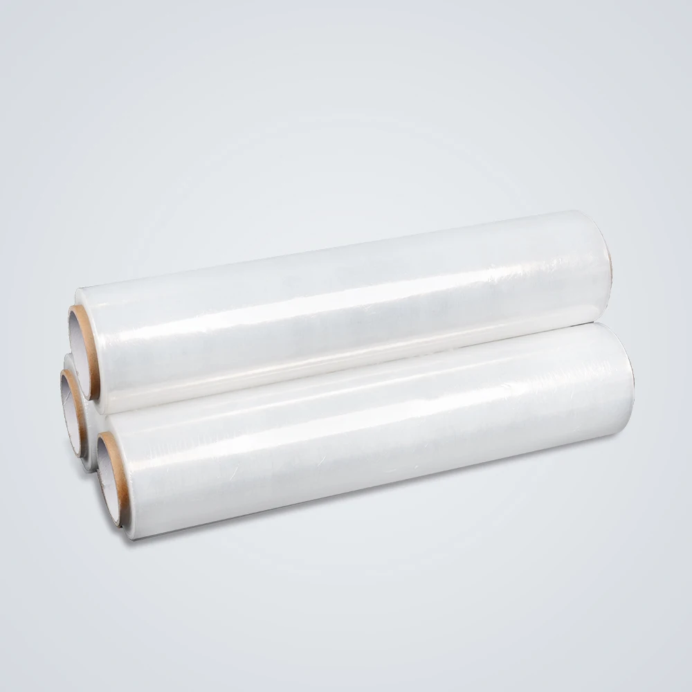 Factory Price Custom Plastic Packaging 80gauge Pallet Wrap Cling Film Jumbo roll Pallet Stretch Film For Pallets