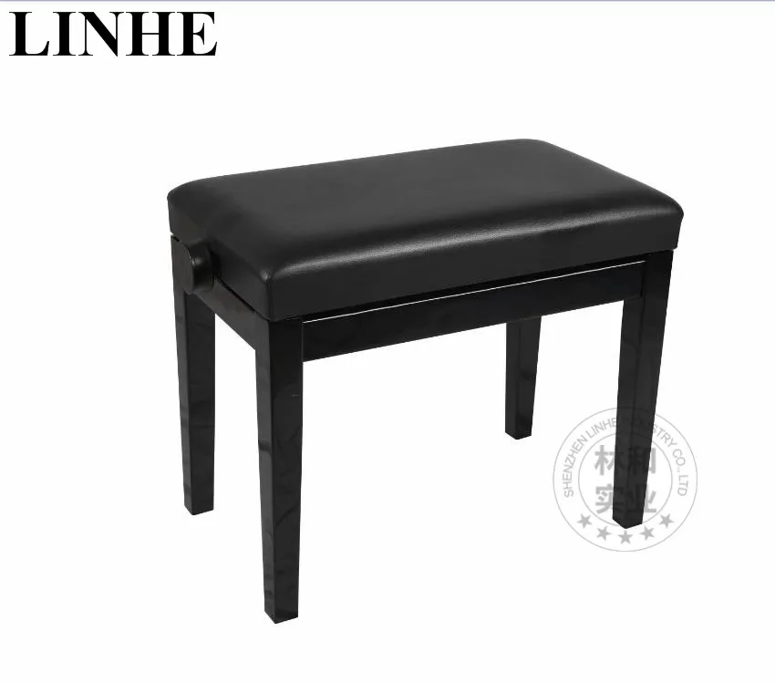 
Amazon Hot Sell Stable Adjustable Modern Leather Cushion Piano Bench Piano stool 