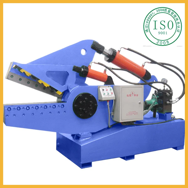 New hydraulic scrap catalytic converter metal coil cutting press machine