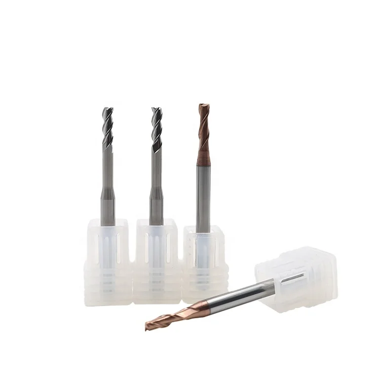 Wholesale Carbide End Mills Narrow Path Micro Ball Nose End Mills for CNC Machining