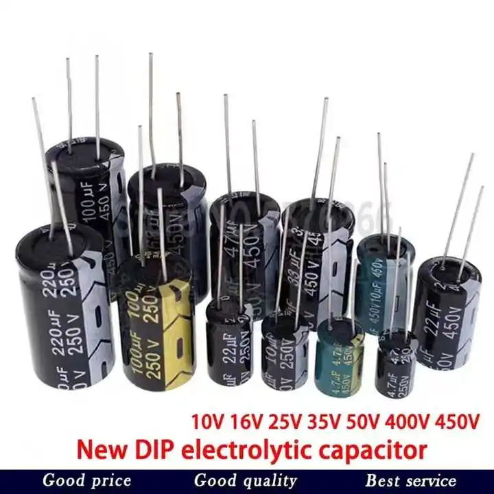 Wholesale 10Uf 400V Aluminum Electrolytic Capacitor  Inductance