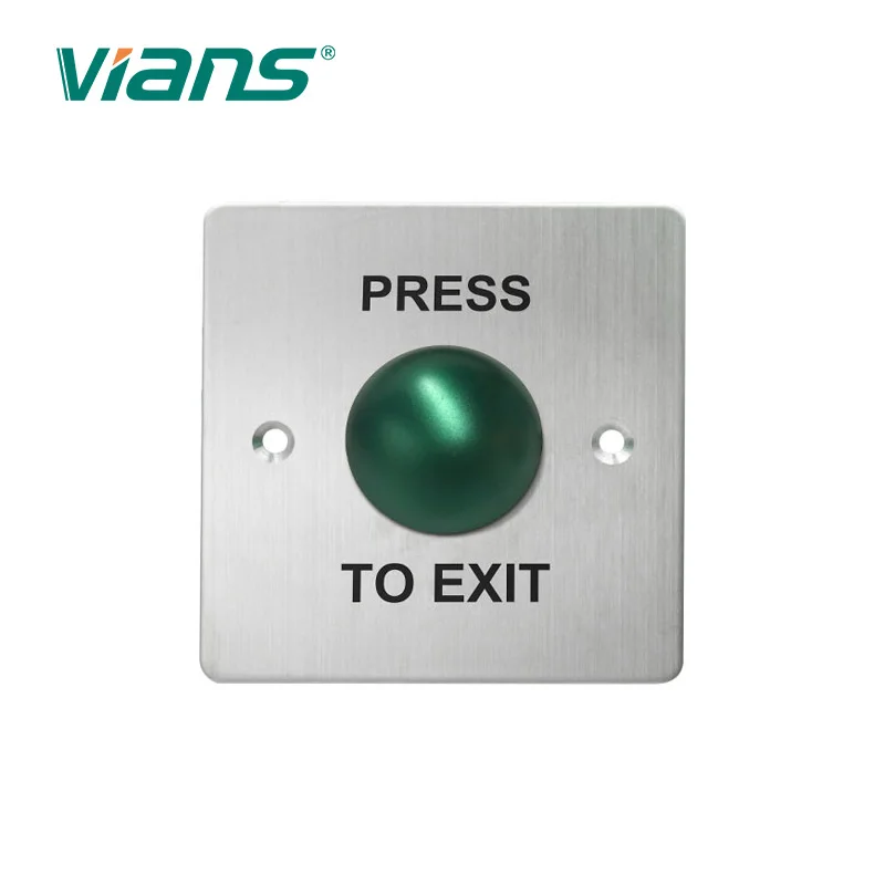 Wireless switch push button switch mushroom exit button