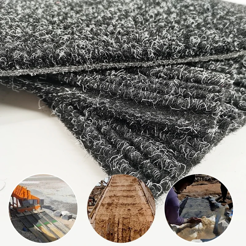 alluvial gold washing recovery carpet marine sluice mat gold panning mining carpet for vessels deck