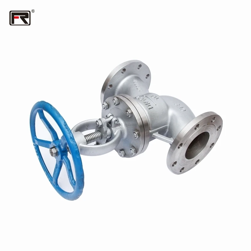 factory wholesale DN25-DN300 control API ANSI 150LB  WCB JIS 10K  industrial  stainless steel 304  Manual flange globe valve