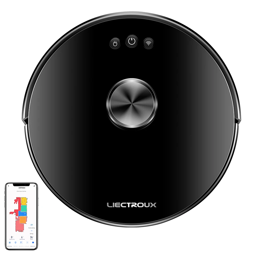 Liectroux Lidar Navigation Liectroux XR500 Home Appliance Robot Vacuum Cleaner