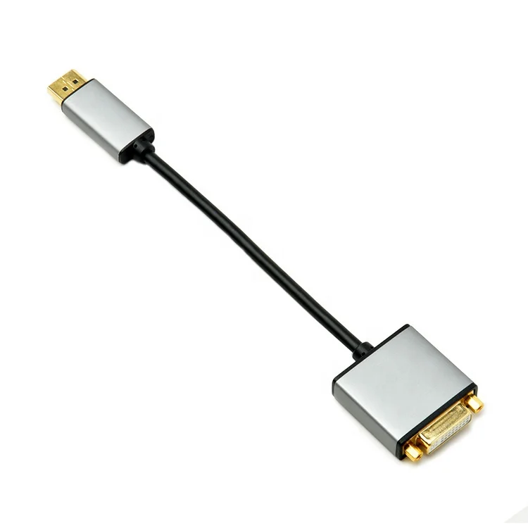 Displayport to DVI Adapter Converter DP To DVI Male to Female 1080P Cable Adapter