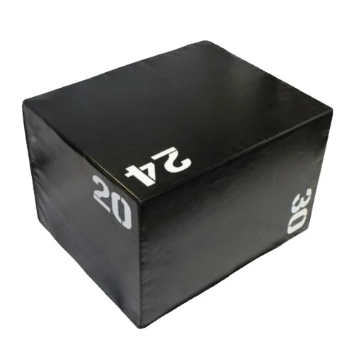 quality cross fitness high density 28KG soft plyo box