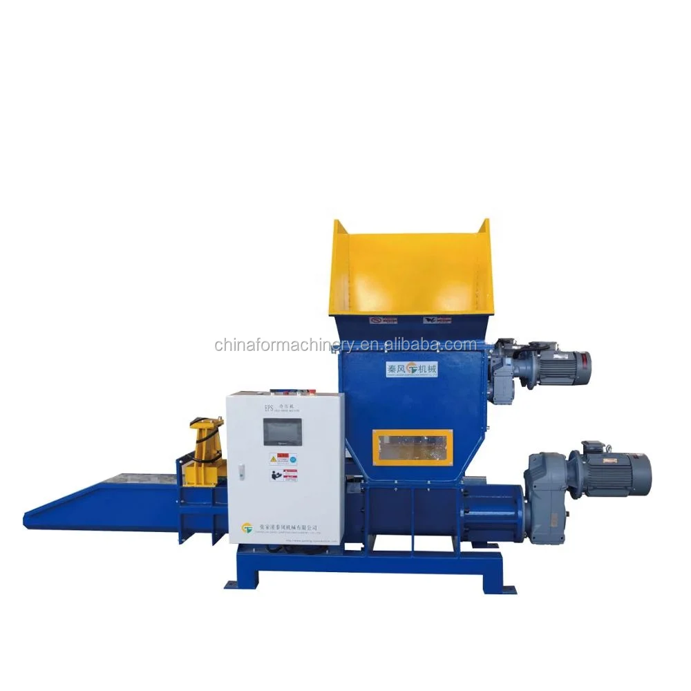 XPS densifier/eps foam compression recycling machine foam material cold compactor