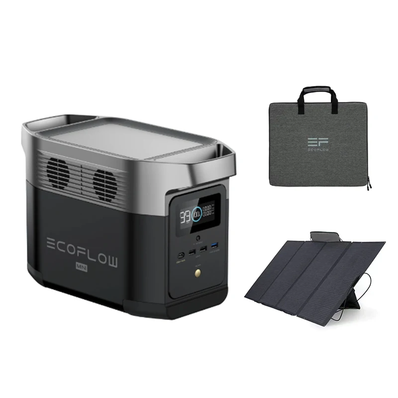 Original factory DELTA1300 eu 1800W 1260wh + 160W Solar Panel outdoor Portable Power Stations