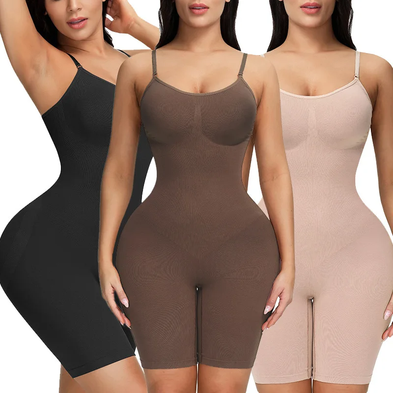 Wholesale S-3XL Bodysuit for Women Tummy Control Shapewear Sculpting Body Shaper Tank Top