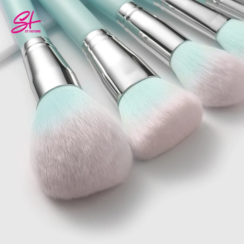 2022 New Arrival 12 Pcs Magnetic Cosmetic  Synthetic Hair Makeup Brush Set