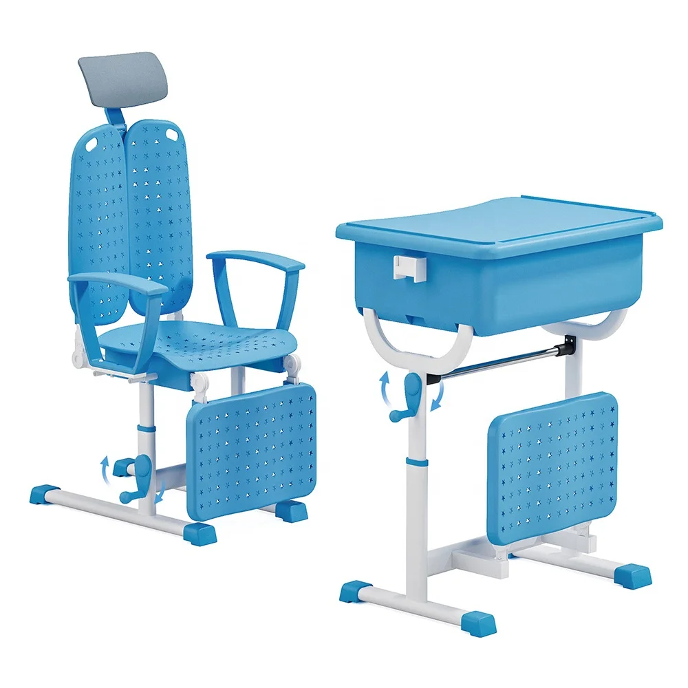 Popular design school furniture,Classroom student double table and chair School furniture with factory price School Furniture