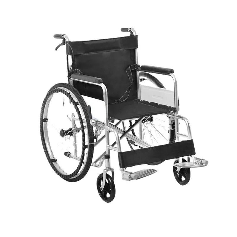 basic folding sport wheelchair in turkey price standard Silla De Ruedas folded standing Steel manual Wheelchair