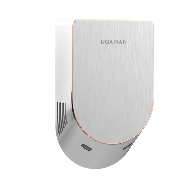 Commercial Sensor  High Speed Hand Dryer with HEPA  Reminder Silver and White Customized Hand Dryer