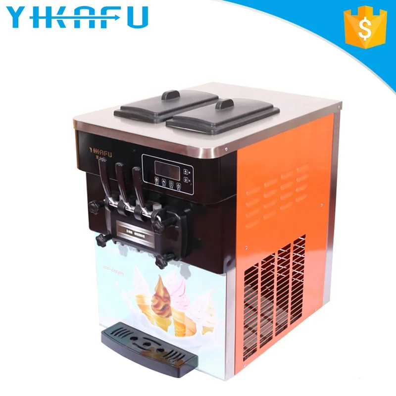 Wholesale Ice cream Automatic Gelato Ice-cream Maker Soft Serve Ice Cream Make Machine Price for Sale
