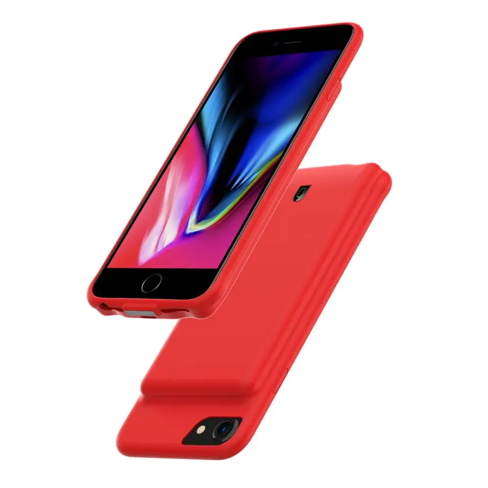 
Powerful Battery Case For Iphone 8 7 6 Rechargeable Batteries Portable Power Bank Phone Case 4500Mah Back Clip Phone Case 
