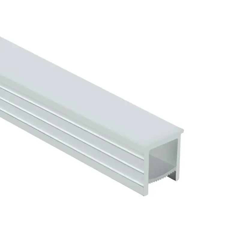 Pvc Plastic Extrusion Profile U Data Strip for Supermarket Shelf