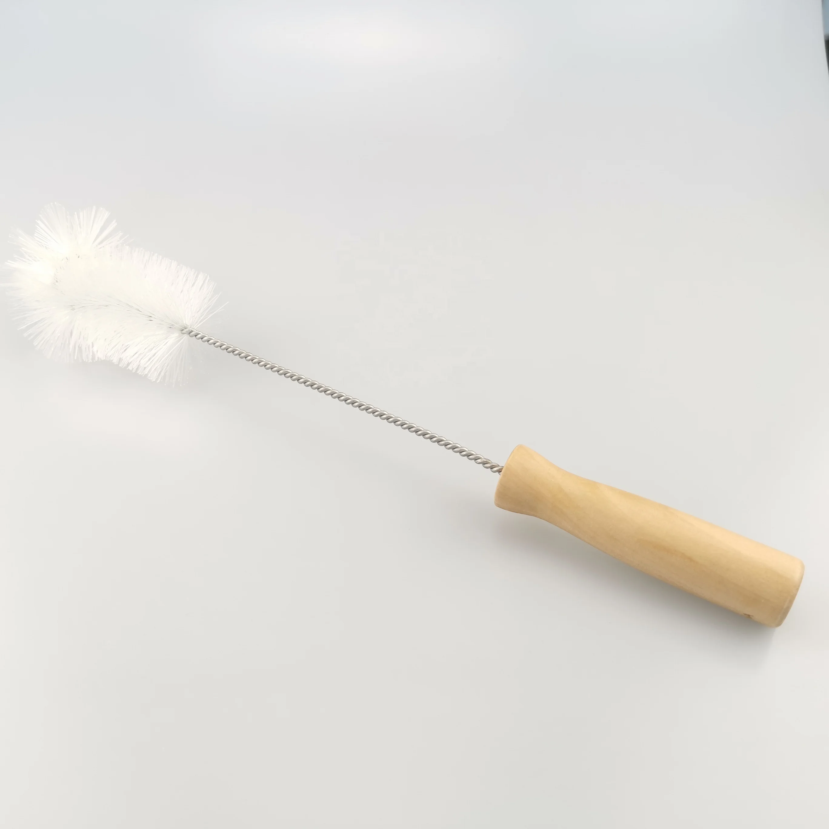 
Factory supplier hot sale wooden bottle brush for wash bottles/cups 