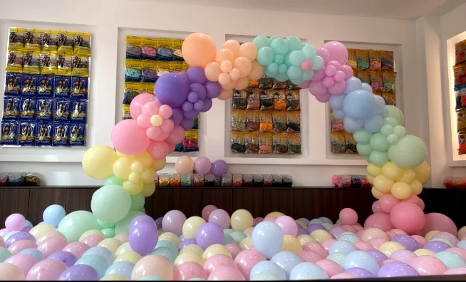 5inch 200pcs Latex Balloon Helium Round Balloons Macaroon Pastel Color Balloons Party Decoration For Party Wholesale