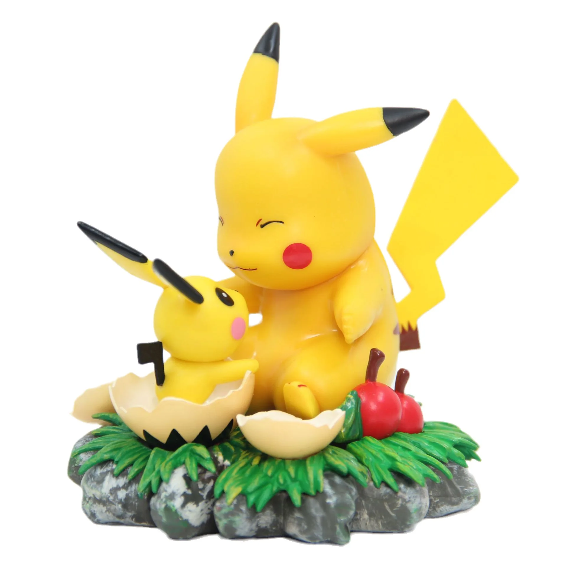 14 см Pokemoned Pickachu pichu Милая аниме фигурка для коллекции украшения модели игрушки