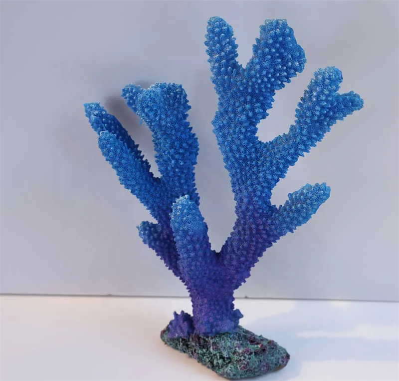 High quality fish aquariums landscape decoration vivid resin artificial coral reefs