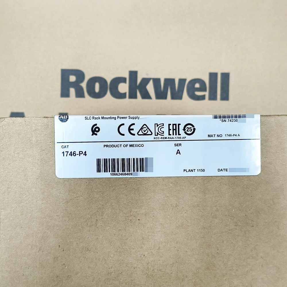 Hot Selling 1746-P4 SLC 500 Power Supply With Best Price Fast Shipping