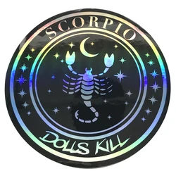 Custom High Quality Vinyl Holographic Waterproof Kiss Cut Hologram Sticker