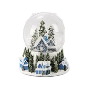 Resin Beautiful Snow Globe, Home Decoration Crystal Ball, Christmas Gifts for Kids