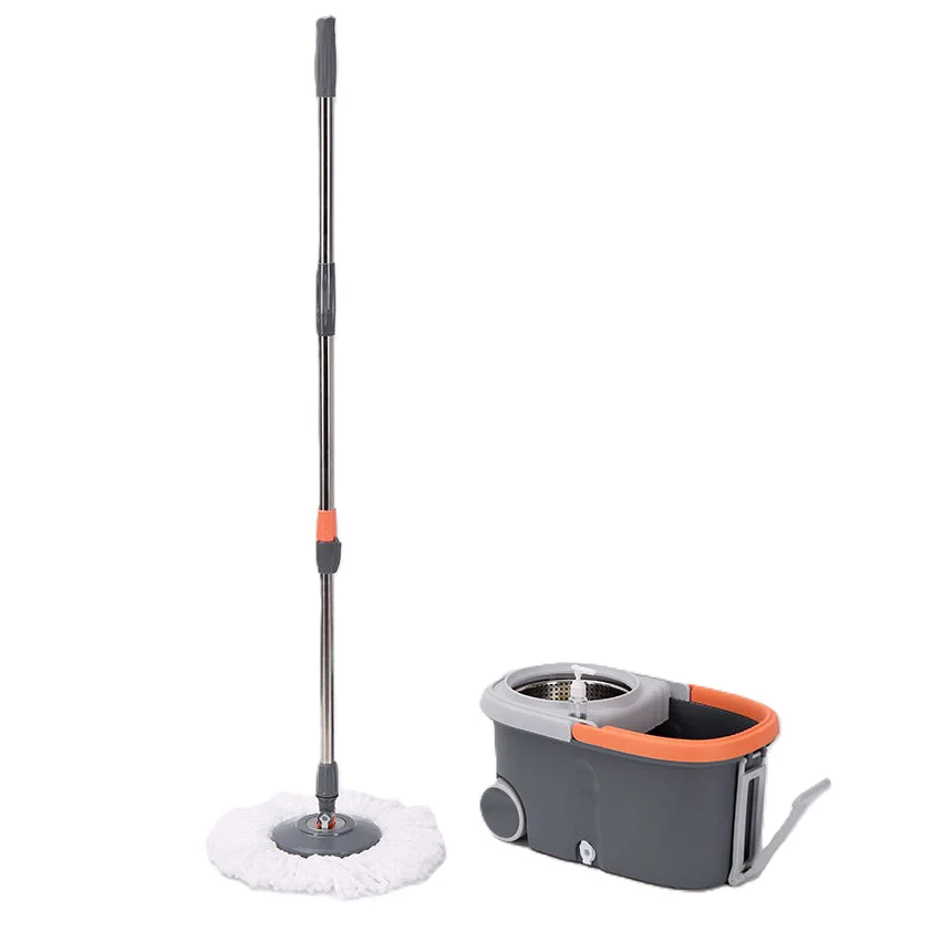 360 Spining Mop with bucket and Wheel Set Quickly Wring Detachable mop bucket