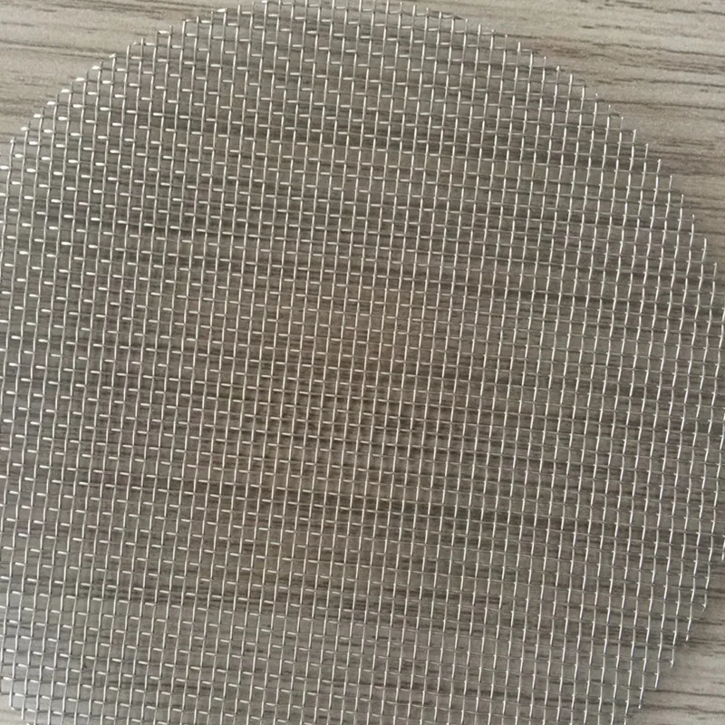1 2 3 5 10 20 50 100 micron stainless steel woven wire mesh screen filter
