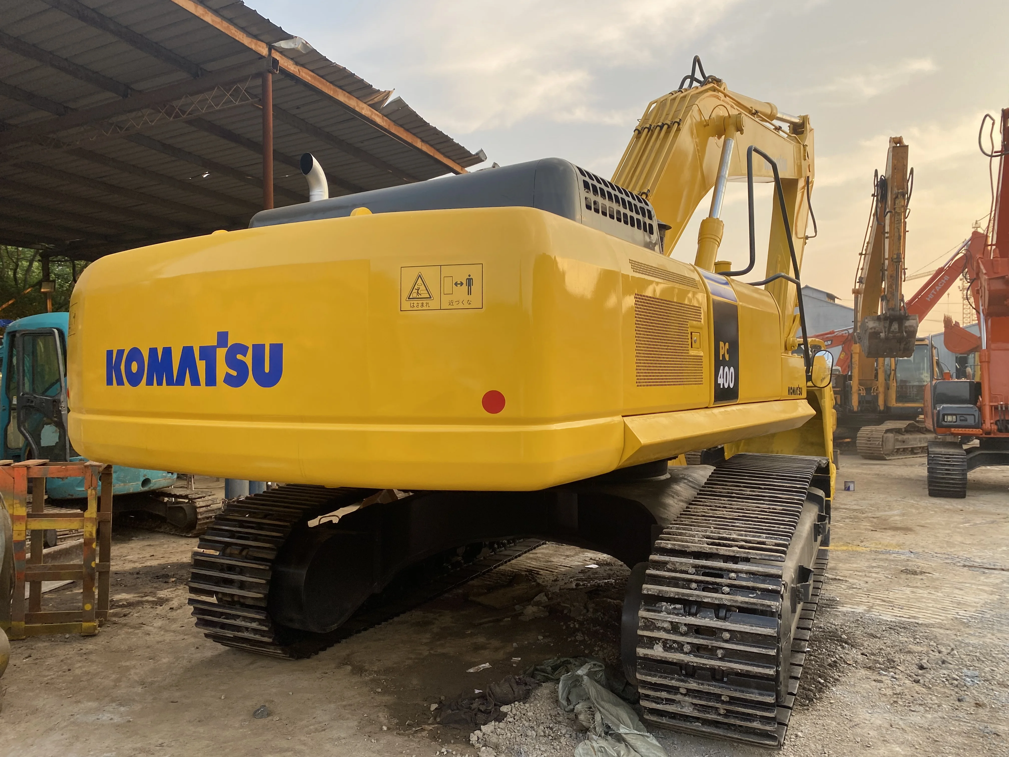 100% Оригинальный excavadora usada Komatsu бренд PC400 PC400-7 PC400LC-7 японский среднего