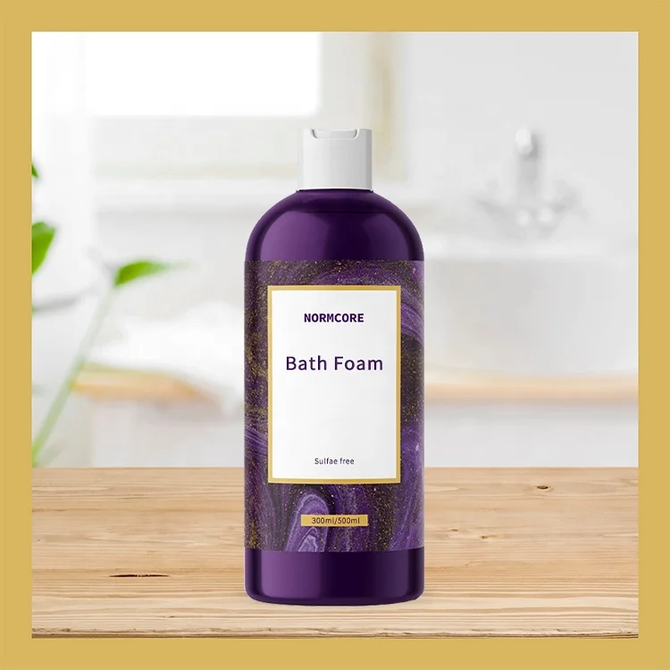 Professional Custom Bath Skin Care Factory New Design Shower Gel OEM Private Label Lavender Spa Bubble Bath