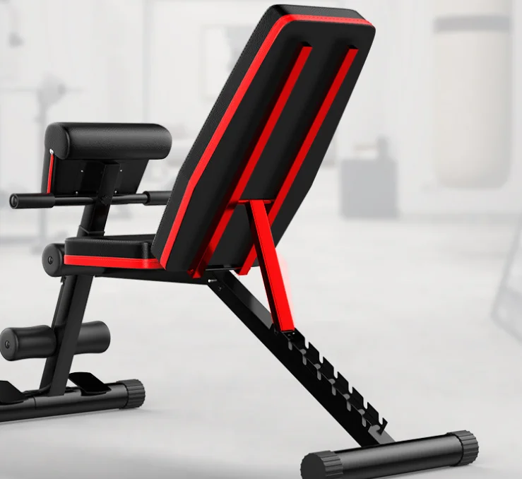 4 in 1 Adjustable Dumbbell Bench Foldable Dumbbell Weight Bench Weight Bench for Body Fitness Exercise