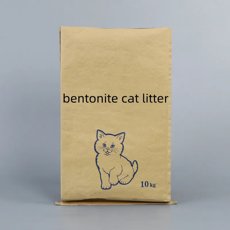 Factory support custom paper plastic composite bag processing printing kraft paper can print logo