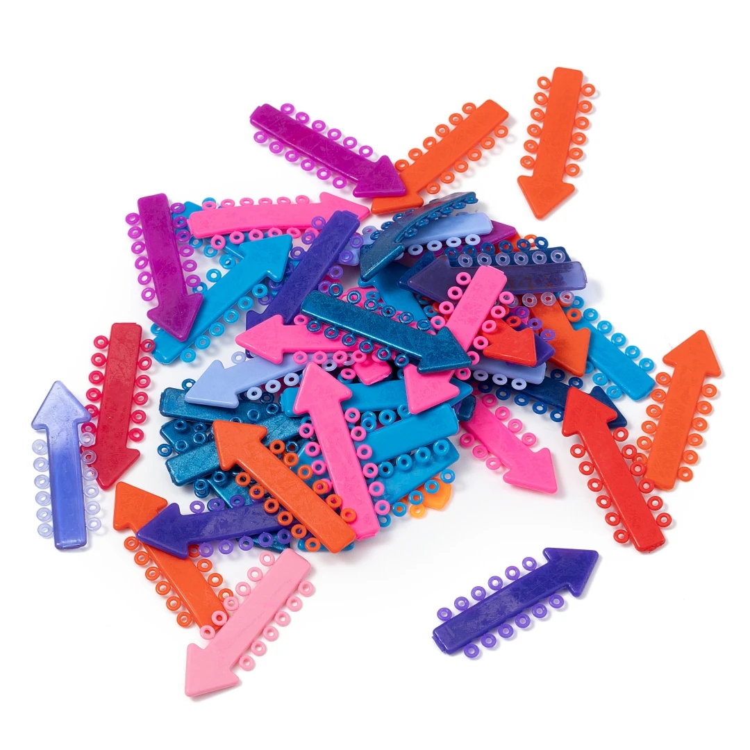 Dental Materials Elastic Orthodontic Power Chain Ortho Rubber Bands