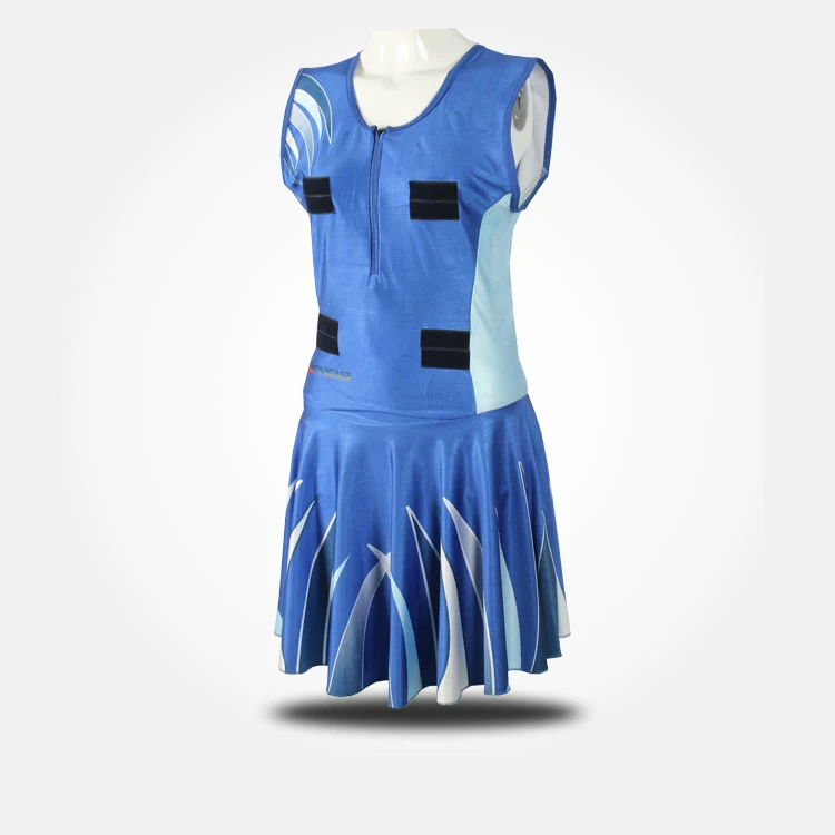 Custom High Quality Women Netball Dress Clothes Clothing Sublimation  Sticker Embroidery OEM Customized Logo Item