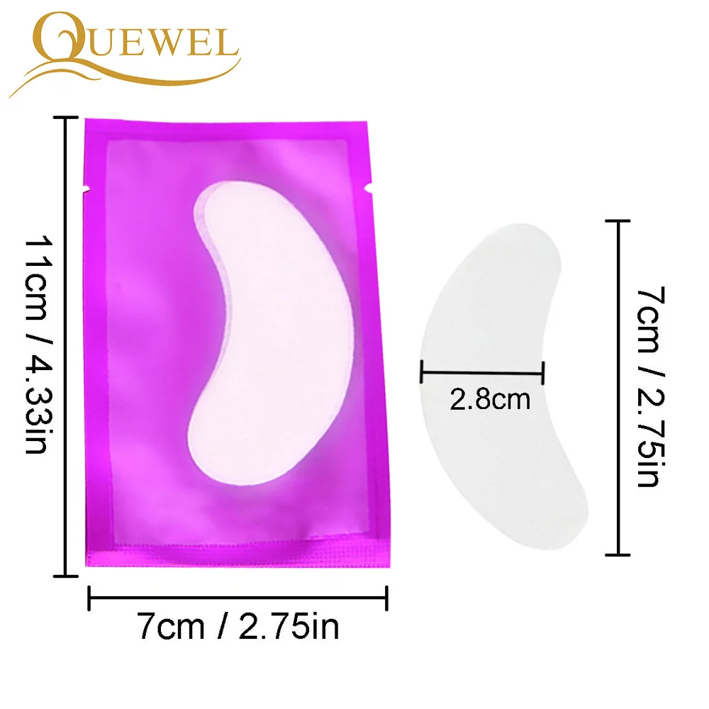 High Quality Wholesale Eyepads, Beauty Private Label Eyepads For Eyelash Extensions, Custom Packaging Golden Eye Patch For Salon