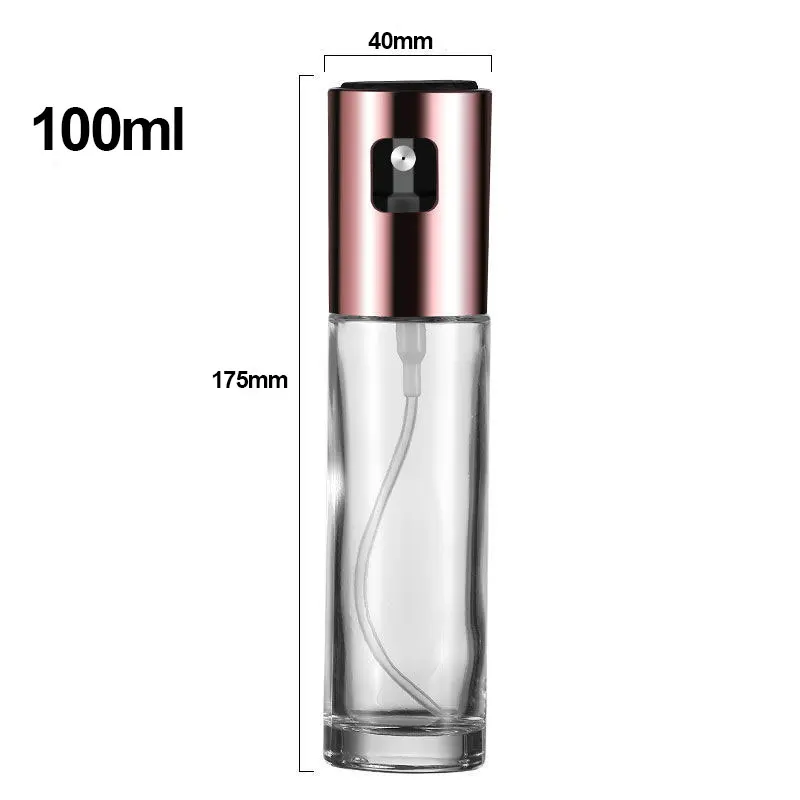 100ml Transparent Kitchen Cooking Oil Spray Bottle