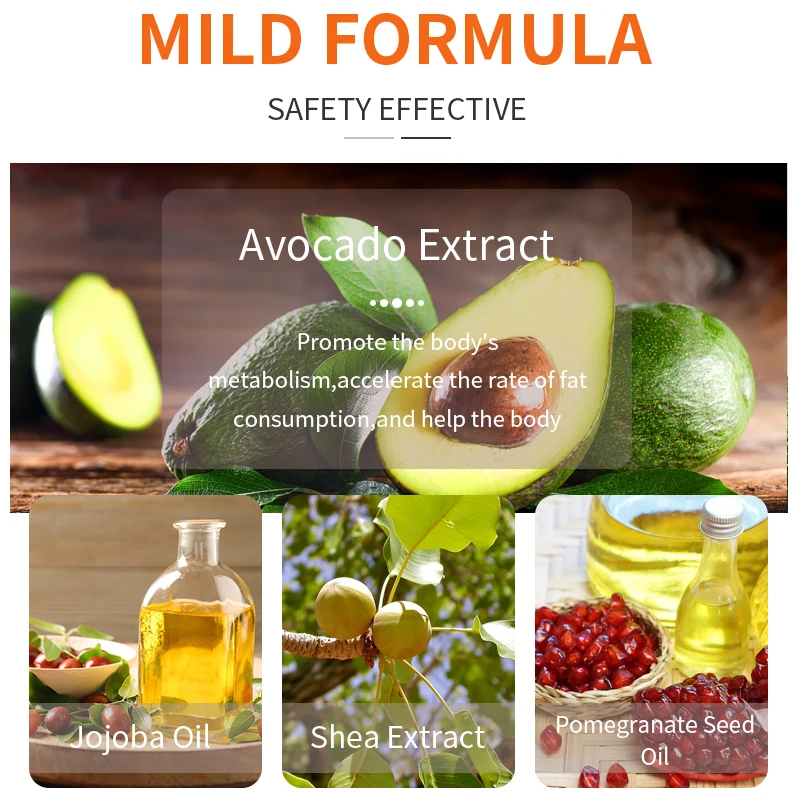 FATAZEN 250g Anti Cellulite Hot Cream Sweat Stick Fat Burner Gel Slimming Cream Body Massage Weight Loss Private Label Hot Cream