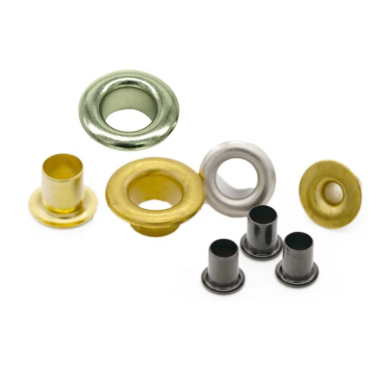 Custom Factory Different Size Metal Eyelets Brass 23.5 mm Stainless Steel Metal Grommet Garment Eyelet