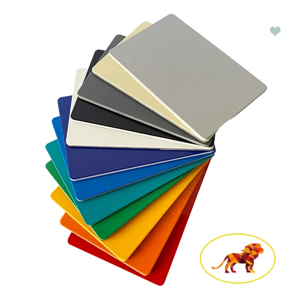 ACM panel PE core aluminum foil plastic facade 3mm 4mm aluminum composite panel
