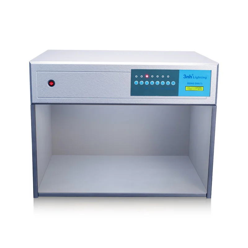 2021 6 Light Sources D65 TL84 F UV CWF U30 Color Assessment Light Box Color Matching Cabinet Benchtop Spectrophotometers