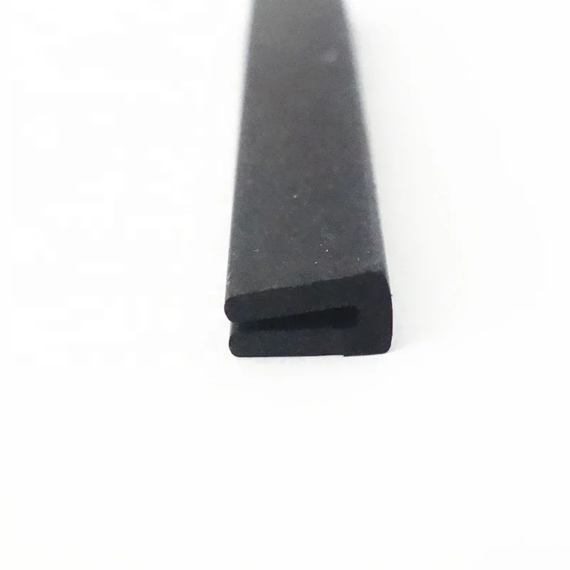 EPDM rubber edge trim u channel Sheet Metal Edge Protection Rubber Seal Strip