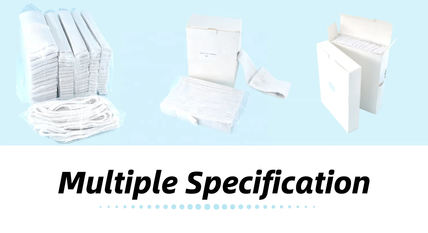 Medical Head Tubular Net Elastic Bandage Cotton stockinette net bandage